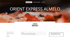 Desktop Screenshot of orientexpress-almelo.nl