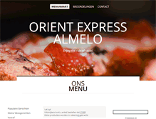 Tablet Screenshot of orientexpress-almelo.nl